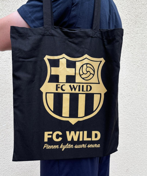 FC WILD fanituote kangaskassi