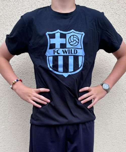 FC WILD fanituote t-paita tummansininen